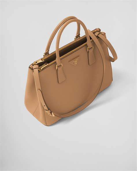 prada galleria caramel|Caramel Large Prada Galleria Saffiano Leather Bag .